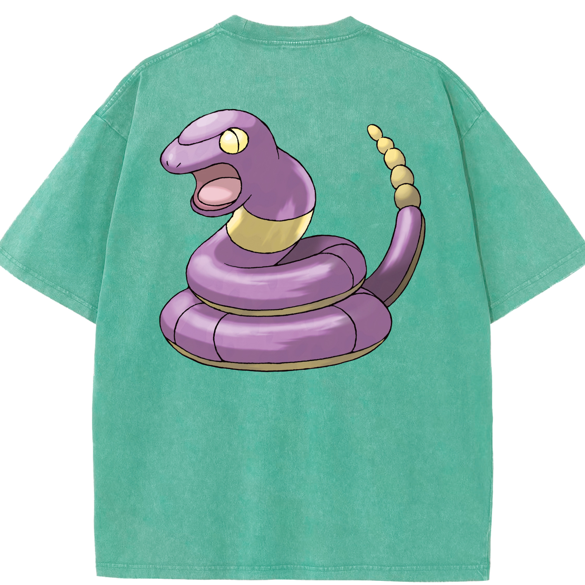 （画像用） ポケットモンスター Pokémon 綿100% ヴィンテージ風 半袖Tシャツ（背面プリント）